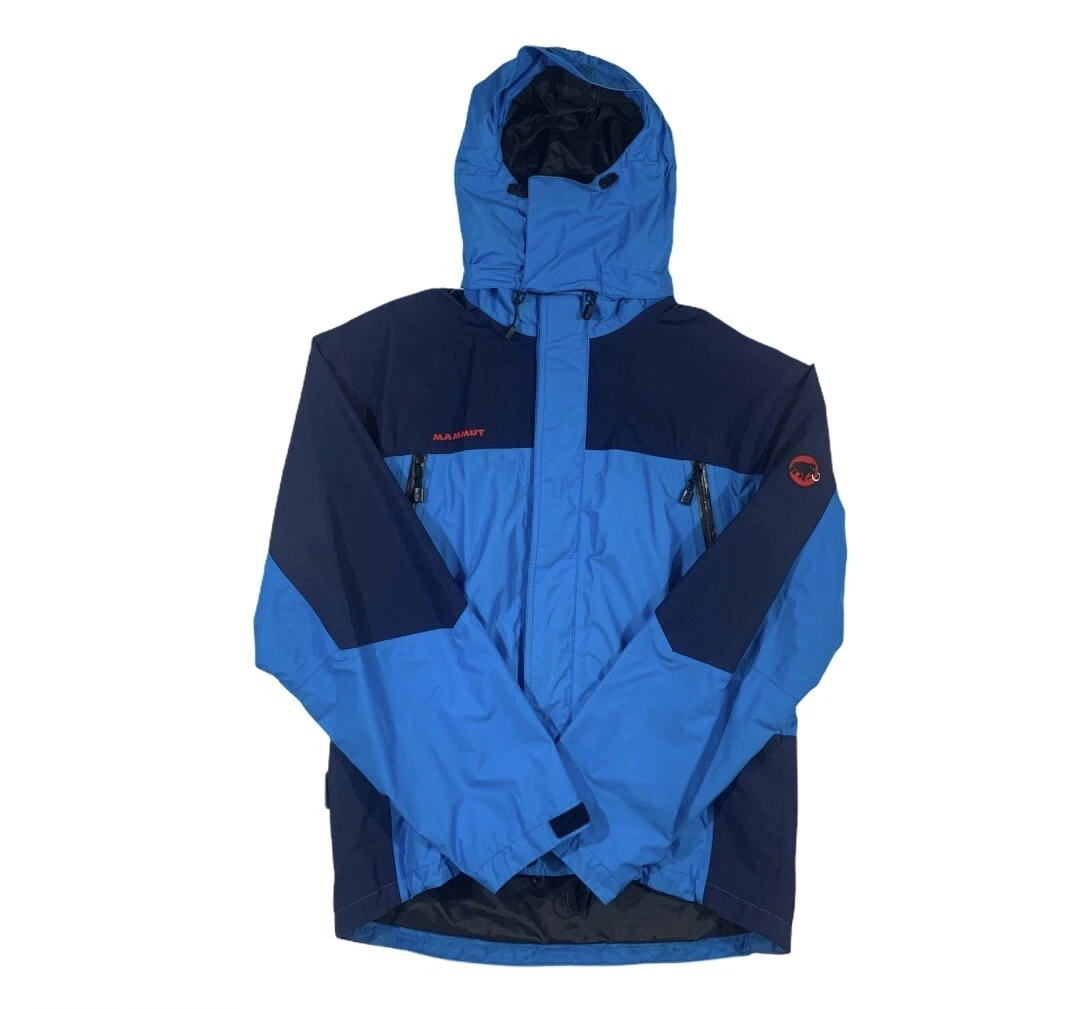 Mammut Goretex Xcr Storm Winter Balance Project Jacket Blue Black