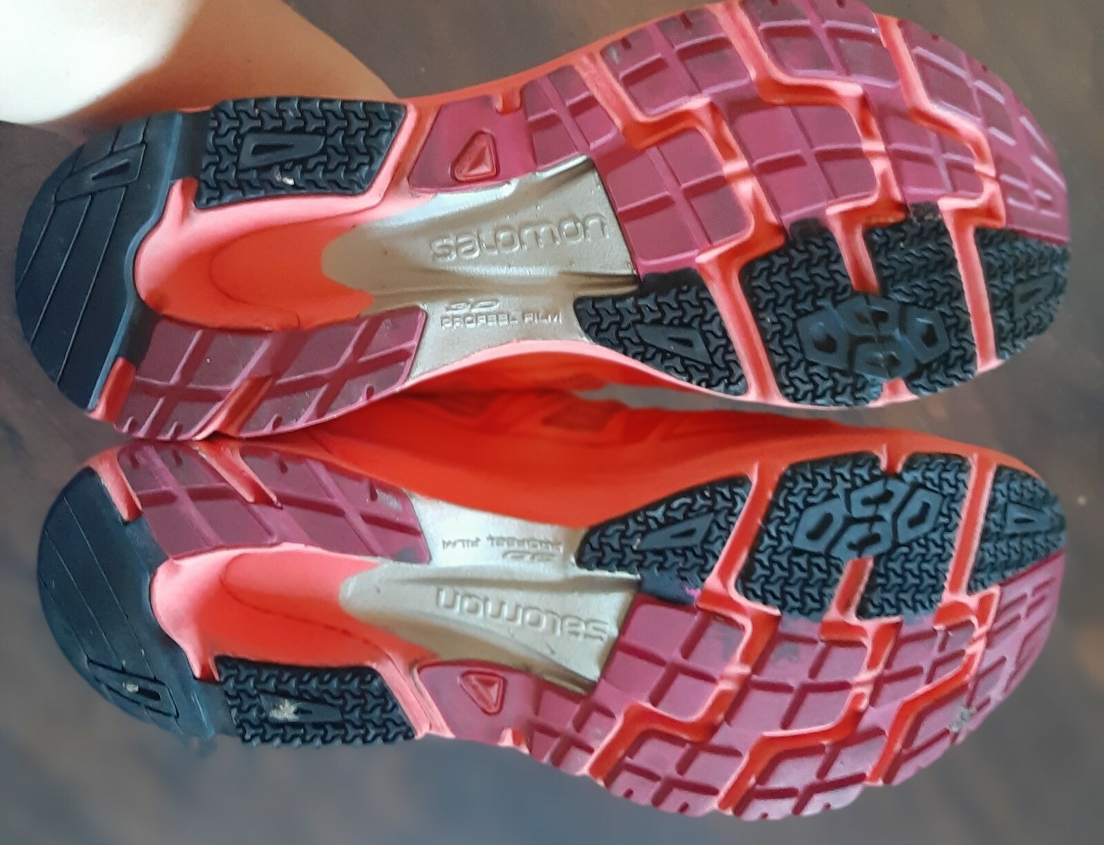 salomon ortholite impressions