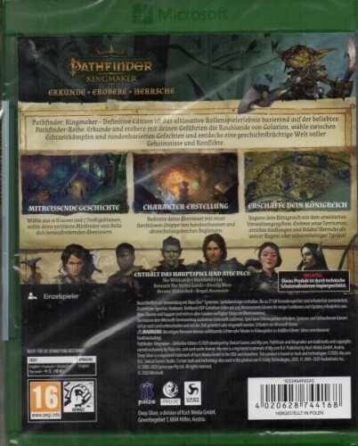Pathfinder - Kingmaker - Definitive Edition - Xbox One - Neu / OVP - Picture 2 of 2