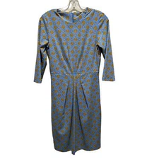 J. McLaughlin medallion floral printed Catalina cloth tulip dress Size XS