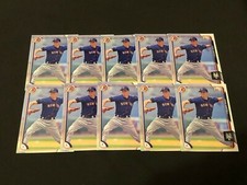 2015 Bowman Draft Max Wotell 1st Bowman Prospect (#103) - Lot of 10x