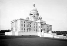 1905 State House, Providence, Rhode Island Old Photo 13" x 19"