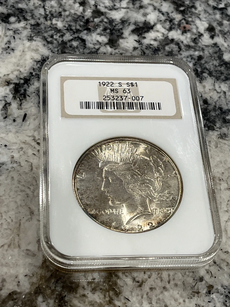银色NGC 1922 年和平元(1921-1935) | eBay