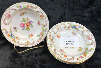 Rose China　食器　12枚セット Vintage Set of Rose China From Japan~~12 Settings/7 Pieces~~84 Pcs