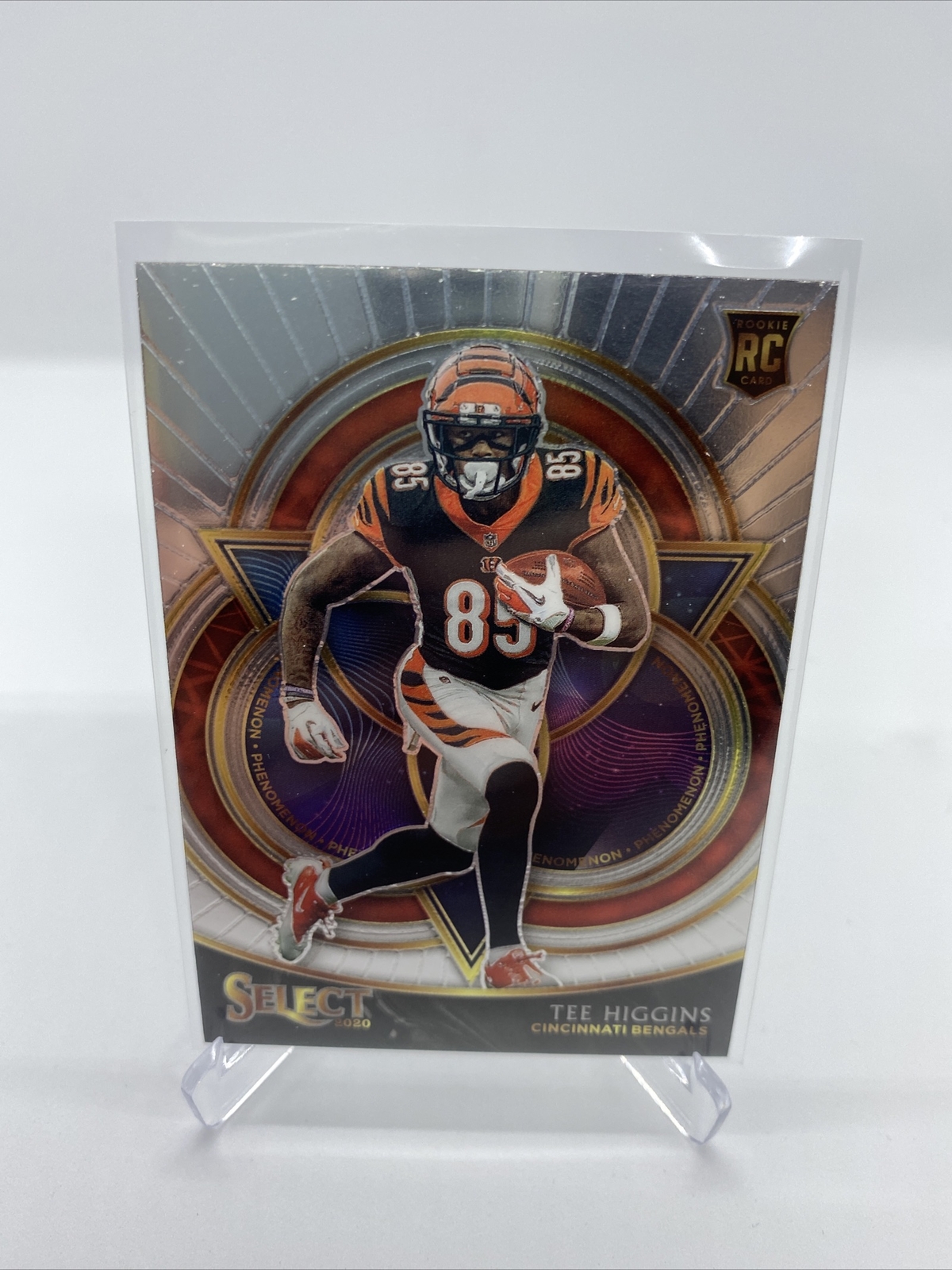 2020 Select Football Tee Higgins Phenomenon RC