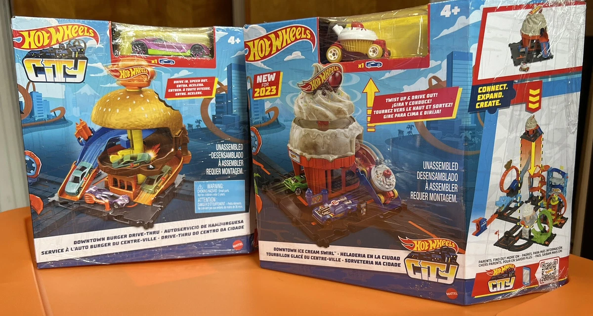 Mattel - Hot Wheels City Downtown Burger Drive-Thru 2022