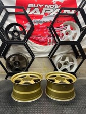Original Desmond Regamaster Marquis Promoda 17x9.018 5hx114.3 Gold Pair Used Original Desmond Regamaster Marquis Promoda 17x9.018 5hx114.3 Gold Pair Used