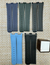 Cinturino in gomma fluoro morbida 20 mm 21 mm adatto per Omega Seamaster Aqua Terra