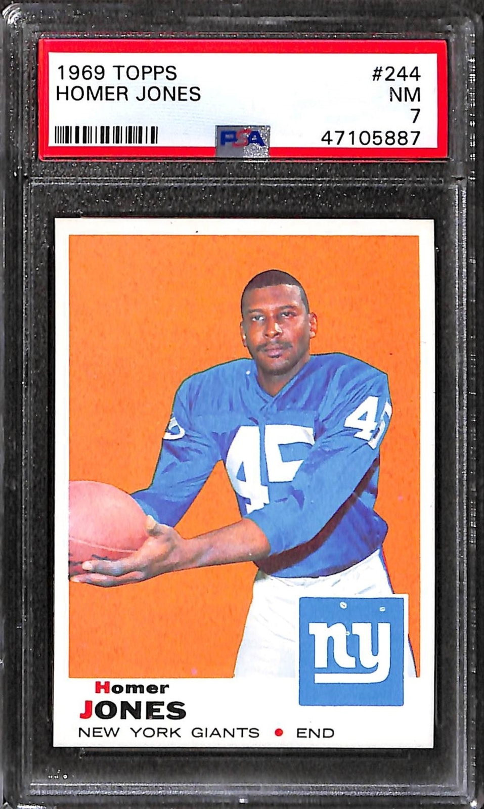 1969 Topps 244 Homer Jones for sale online eBay