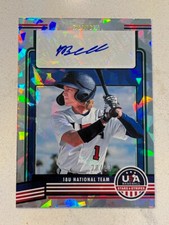 TALAN BELL 2023 Panini USA Baseball Stars & Stripes CRACKED ICE Auto # 20/23