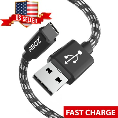 USB C Cable FAST Charger Cord for Samsung Galaxy Note 20 S24 S23 S22 A14 A15 A54