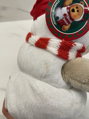 Starbucks BEARISTA Bär: 95th Edition (Schneemann Kostüm) Plüschtier Kuscheltier 2010 - Bild 14 von 16