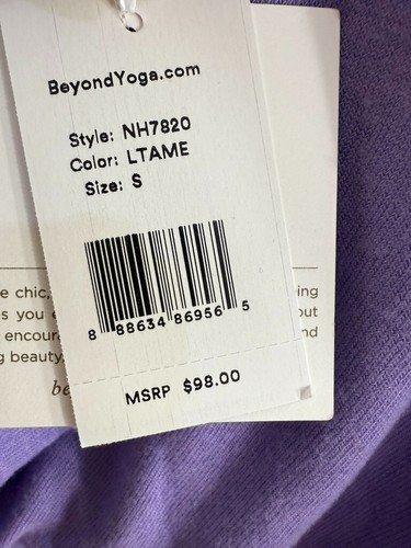 Beyond Yoga Women's Wrapped Up Pullover Sweater Soft Stretchy Lilac Size S - Picture 12 of 17