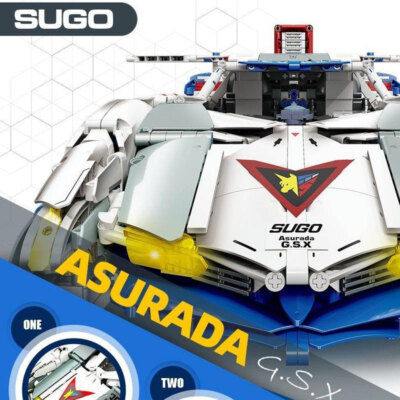 JIESTAR 92033 SUGO Asurada G.S.X With Motor with 3907 Pieces | eBay