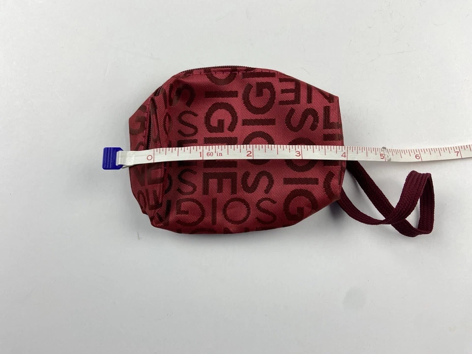 Bolso de Cosméticos Soigne Cartera Bolso de Maquillaje Rojo a Mano  Foto 4 de 4