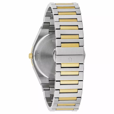 Bulova Men's Classic Two-Tone Stainless Steel Quartz Watch 98B424