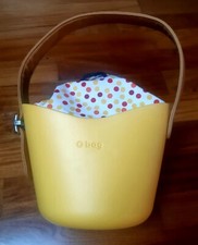 O-BAG Borsa Donna Tracolla Gialla 28 x 20 cm