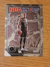 Kevin Durant Purple Get Out The Way 2020 Panini Premium Stock Basketball #9 Nets