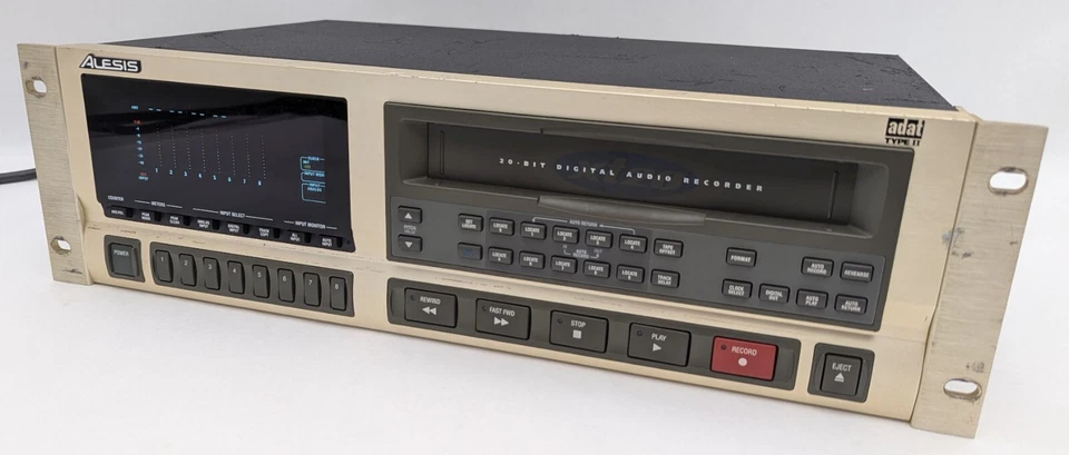 Vintage ALESIS ADAT XT20 Multi-Track Digital Audio Recorder - For Parts/Repair - Image 2 of 4