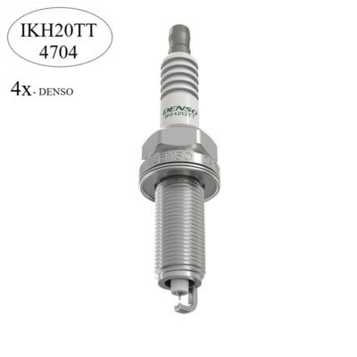 4x DENSO IGNITION PLUG ZÜNDKERZEN Funkenstecker IKH20TT 4704 für Die Krone Lexus