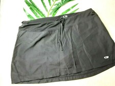 NEW CG by champion Women Size M Black Athletic Skirt Skort Inside Hidden Pocket