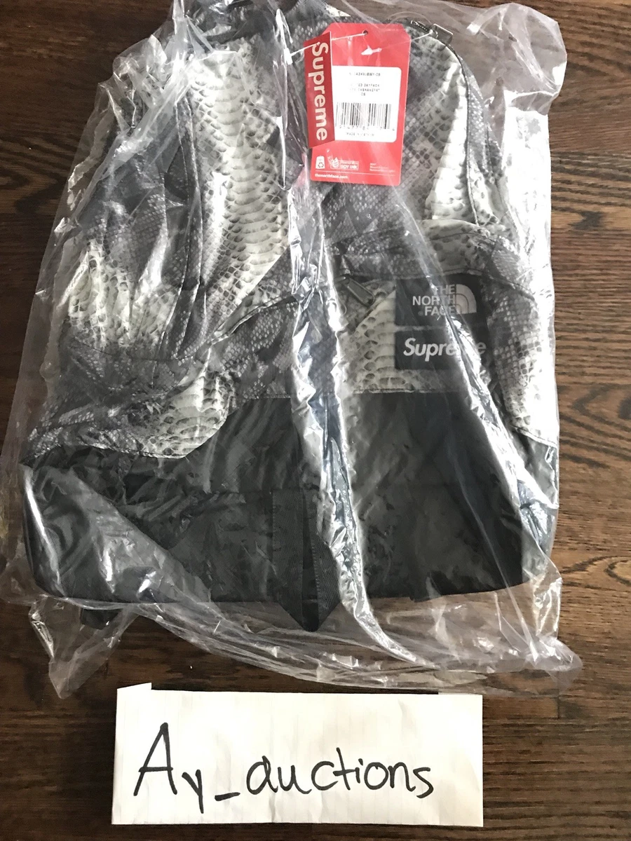 Supreme the north face cheap snakeskin lightweight day pack black