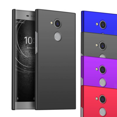 Für Sony Xperia L2 - Ultra Slim Hard Case Dünn Hybrid Cover & Displayschutz 