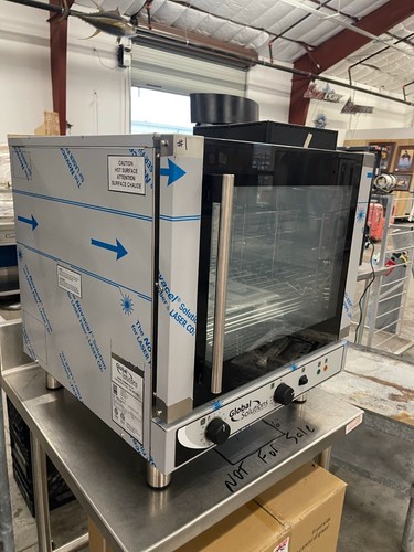 Global Solutions GS1120 Single Half Size Electric Convection Oven (NEW) - Picture 2 of 9