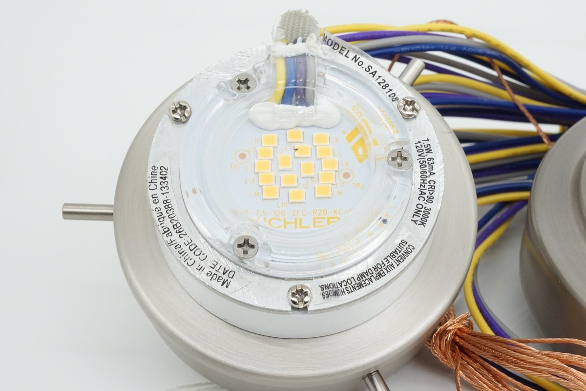 New Replacement Parts ONLY LED Mini Pendant Part Brushed Nickel