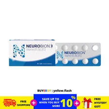 Neurobion Vitamin B1, B6, B12 Improves Nerve Health & Function 60's