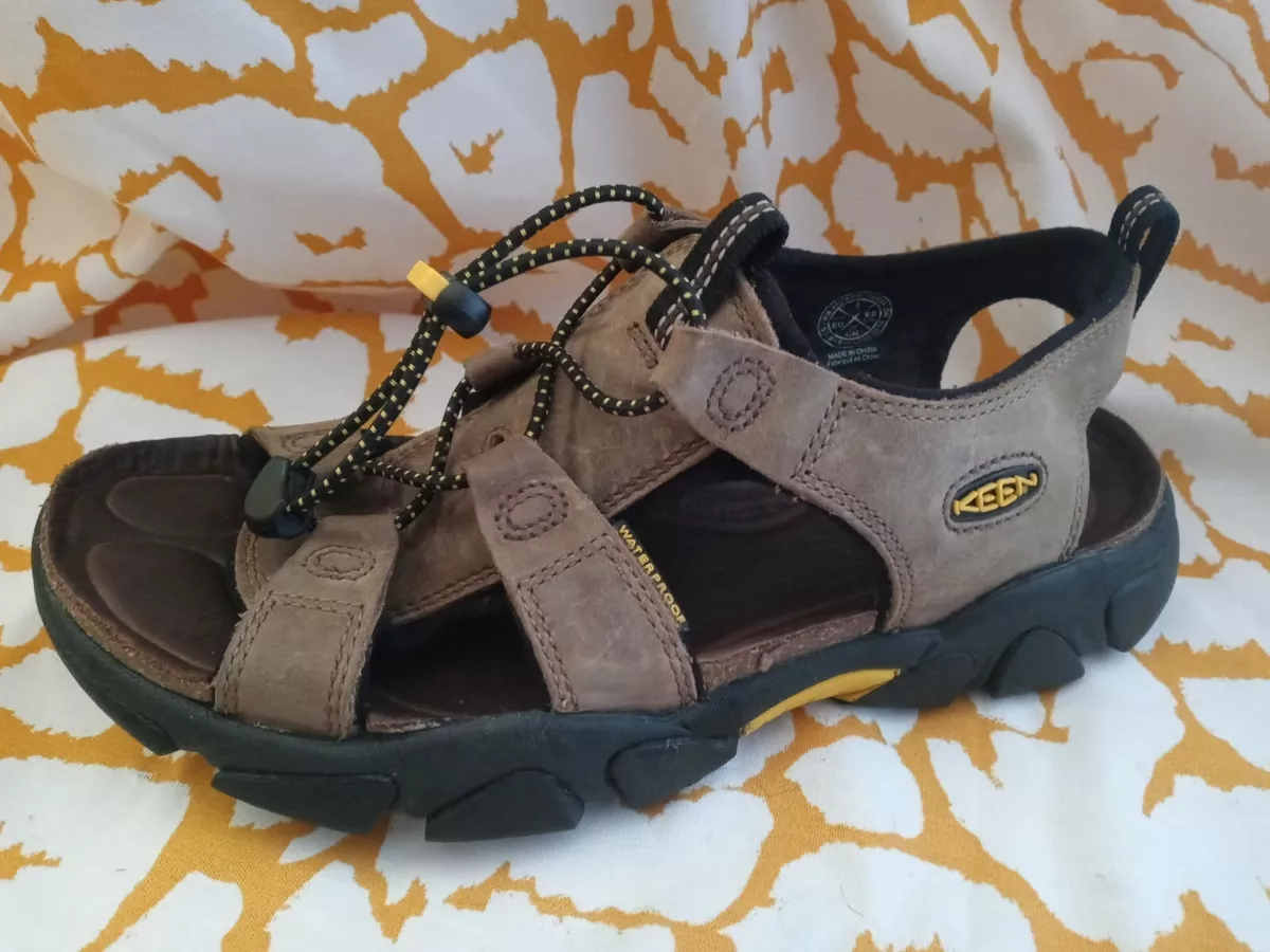 KEEN Sandals 5349 BISNOTS Brown Size 9. Men WATERPROOF eBay