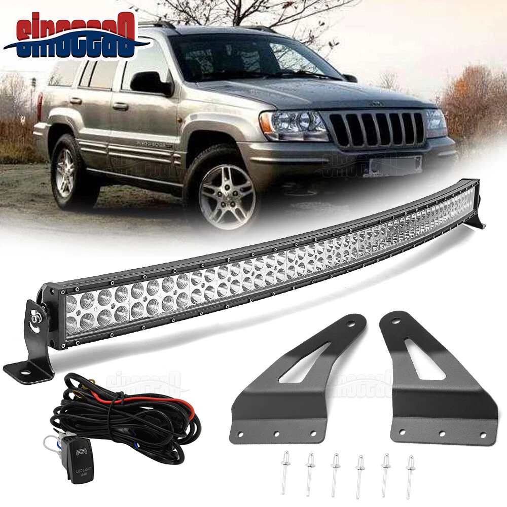 2011-21 Jeep Grand Cherokee Behind Grille Mount Light Bar w/Brackets —  iJDMTOY.com