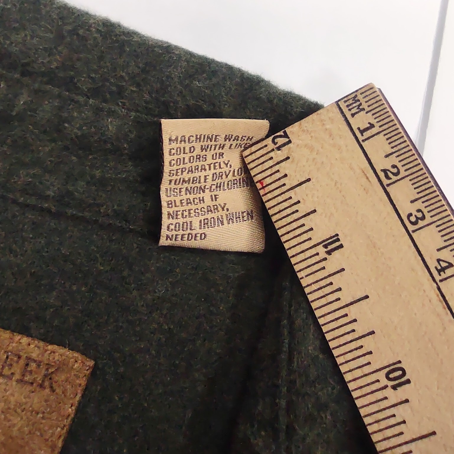 Moose Creek Chamois Heavy Flannel Pearl Snap Shirt Mens L Green Outdoor Work