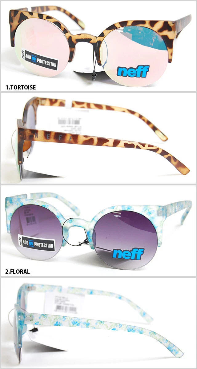 Neff Sunglasses Bella Womens Floral or Tortoise Brand New with