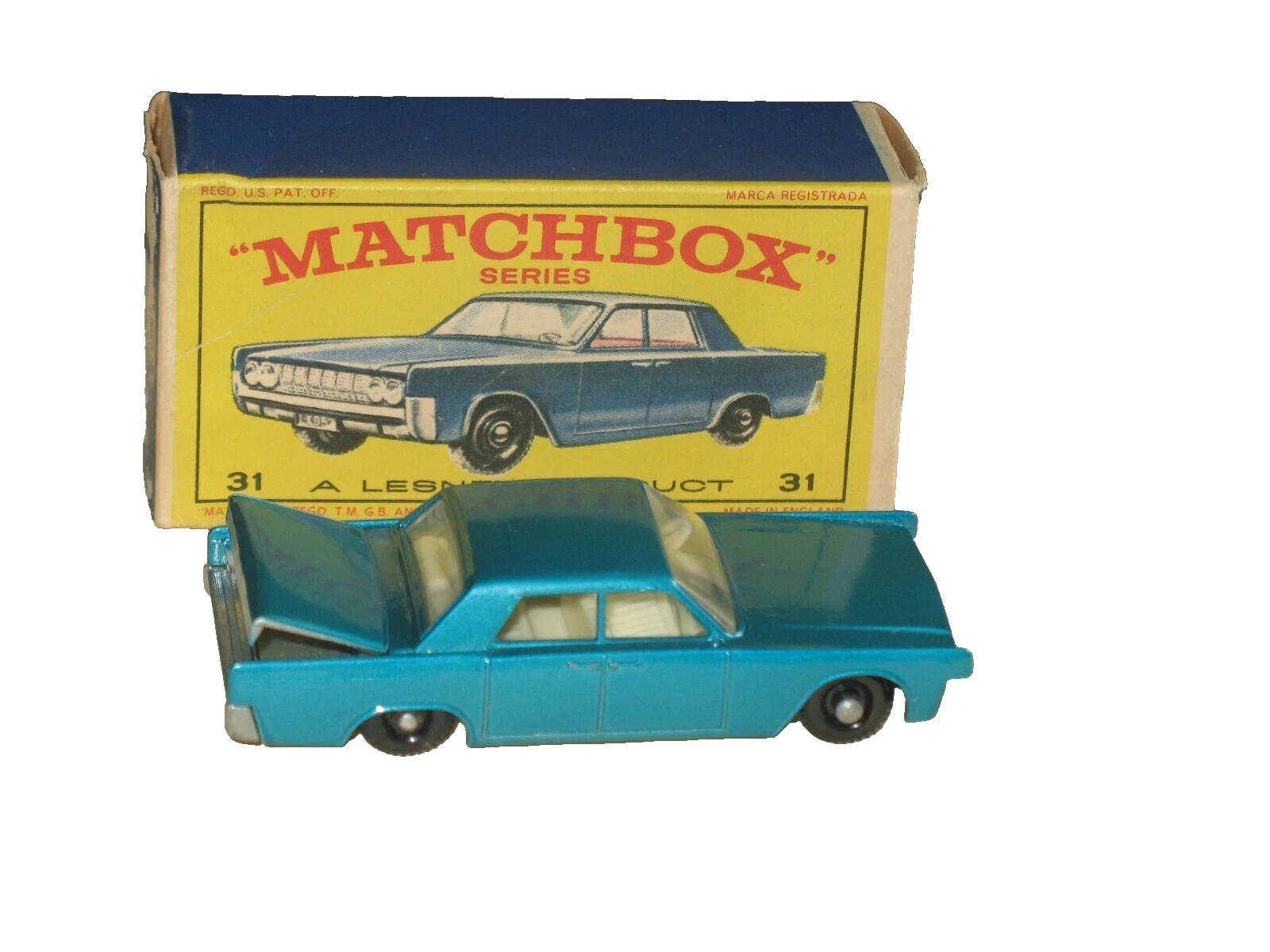 Matchbox Lincoln Vintage fabricación Diecast coches, camiones y camionetas