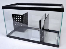 REFUGIUM KIT - 10 Gallon Basic Adjustable Depth Aquarium Corner Sump Kit