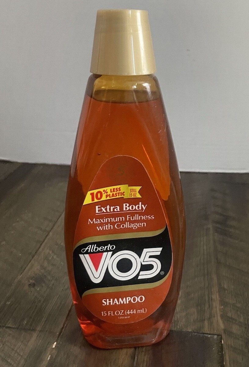 Vintage 90s Alberto VO5 Shampoo Extra Body 15 Oz Movie /TV Vintage 90s Alberto VO5 Shampoo Extra Body 15 Oz Movie /TV