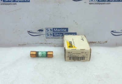 Cooper Bussmann NON-5 One-Time Buss Fuses 250V 10PCs In Lot