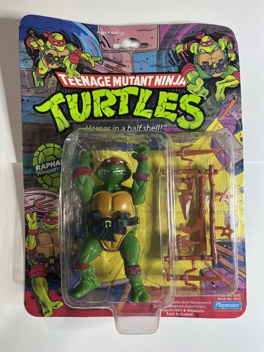 1988 Playmates TMNT Raphael Teenage Mutant Ninja T...