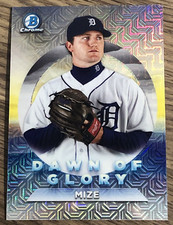 2020 Bowman Chrome Dawn of Glory Mojo #17 Casey Mize