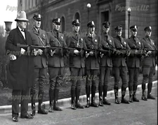 1920s Police With Tommy Guns 8x10 Photo