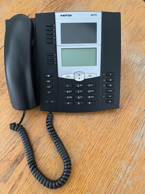 Aastra 6773 DeTeWe OpenCom OpenPhone 73 schwarz Systemtelefon ISDN VOIP Telefon
