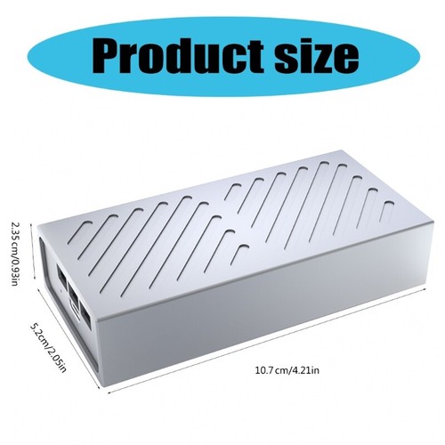 Fast Speed NVMe SSD Case USB4 40Gbps Aluminum Enclosure for PCIe 2280 Drive - Afbeelding 8 van 8
