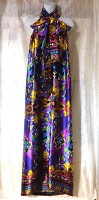 Designer Hand Made  Convertible Multi-Wear Dress  Beach Pool Cover Up   One Size