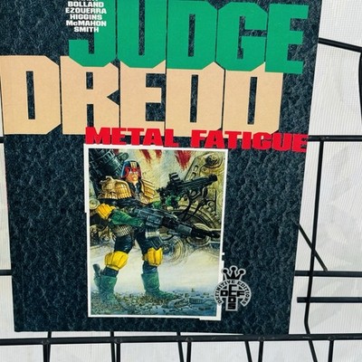 Judge Dredd Metal Fatigue Graphic Novel by John Wagner Fleetway Production 1991