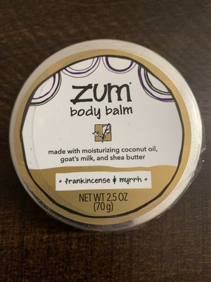 Zum Indigo Wild Body Balm 2.5 Ounce Frankincense & Myrrh