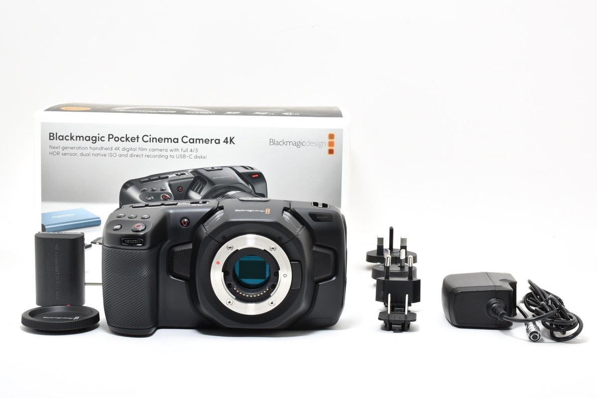 Blackmagic Pocket Cinema Camera 4K BMPCC4K Micro Four Thirds [Near