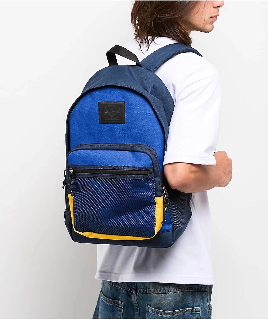 Herschel Supply Kaine Backpack 30L🔥New Navy Blue Bookbag School Travel Bag