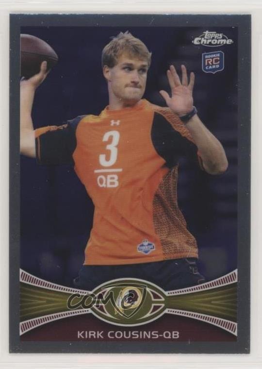 2012 Topps Chrome Kirk Cousins #146 0b1f