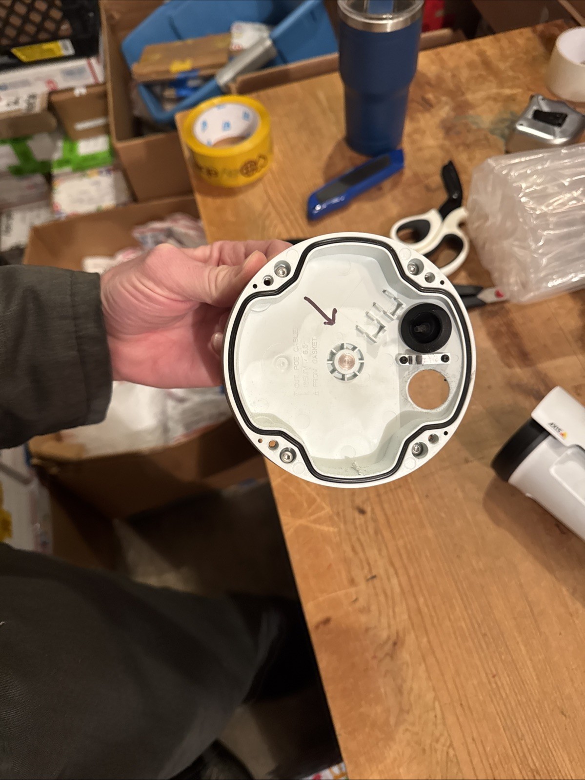 Axis P1447-LE 5MP Outdoor Bullet Security Camera Tested & Working